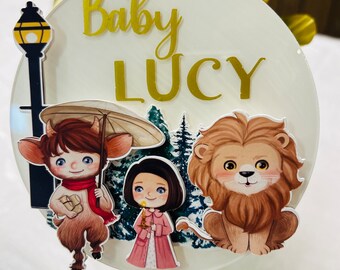 Narnia Cake Topper/ Lucy Cake Topper/