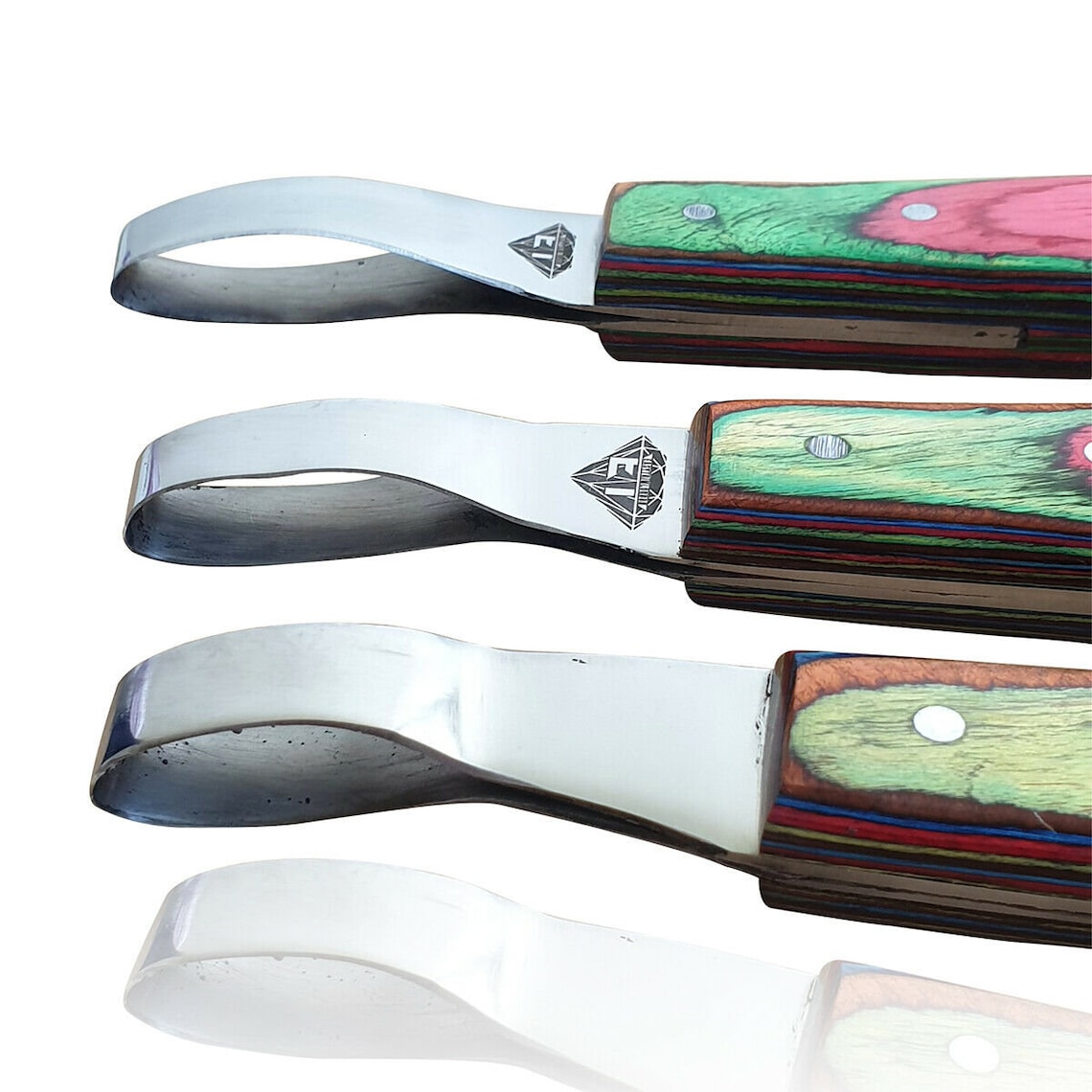 Hoof Knife Farriers Tools Loop Knives Horse Hooves Trimming Etsy