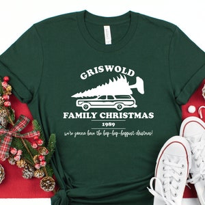 Griswold Family Christmas 1989 Shirt | Christmas Shirt | Clark Griswold | Cousin Eddie | National Lampoon&#39;s Christmas Vacation | Gift Tee