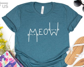 meow tee shirts