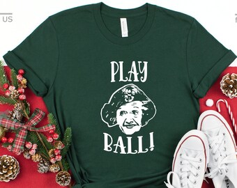 Jouez au ballon ! Chemise | Vacances de Noël | Tante Bethany | Pyjama de Noël | Noël familial assorti | T-shirts cadeaux | Drôle