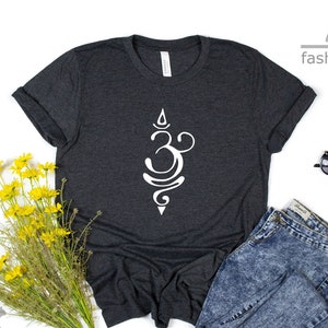 Sanskrit Breathe Symbol Shirt | Yogi Gift Shirt | Zen Tee Shirt | Yoga Breathe Shirt | Sanskrit Shirt | Gift Tees