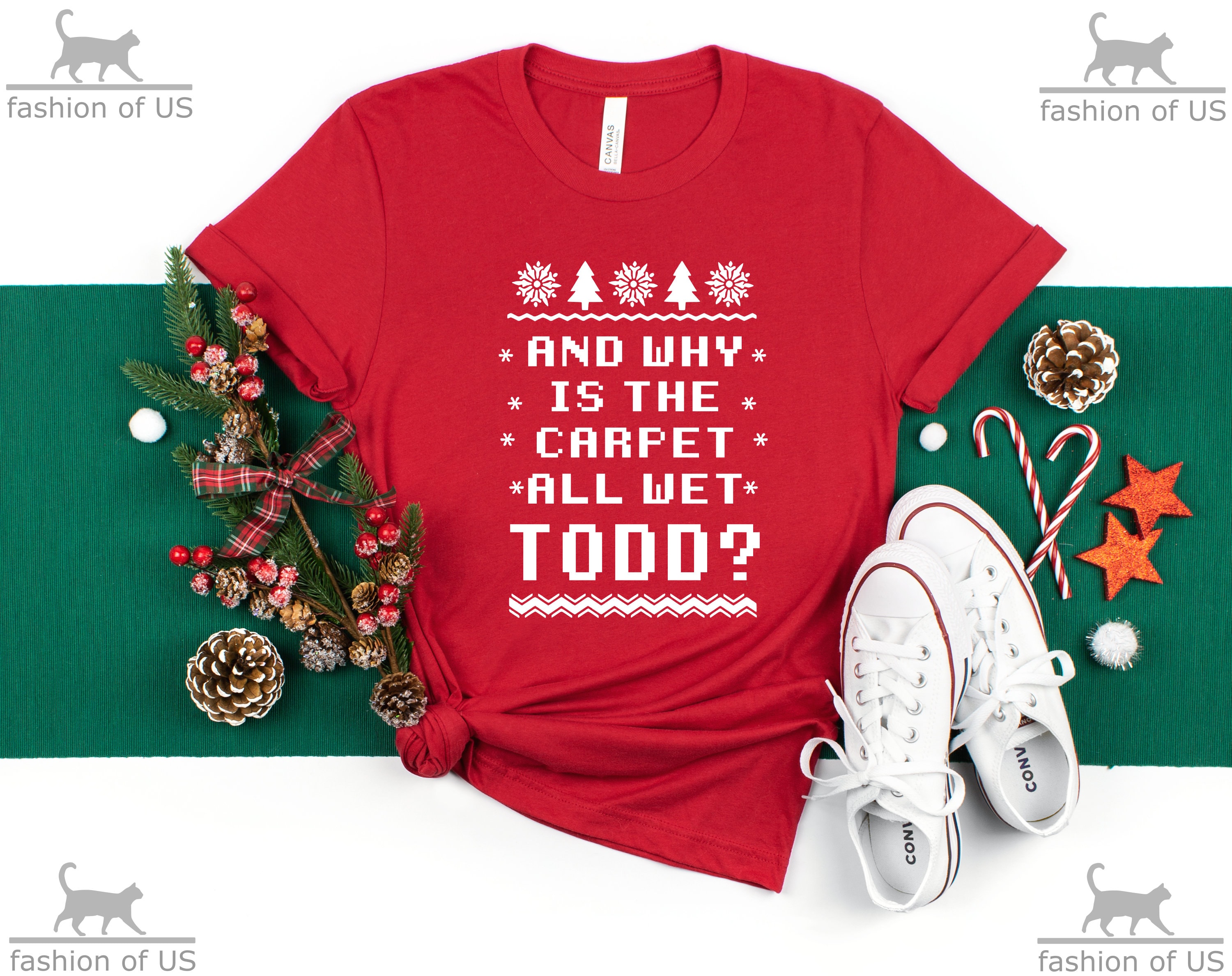 National Lampoon's Christmas Vacation Todd and Margo Shirt | and