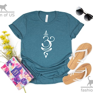 Sanskrit Breathe Symbol Shirt | Yogi Gift Shirt | Zen Tee Shirt | Yoga Breathe Shirt | Sanskrit Shirt | Gift Tees image 2