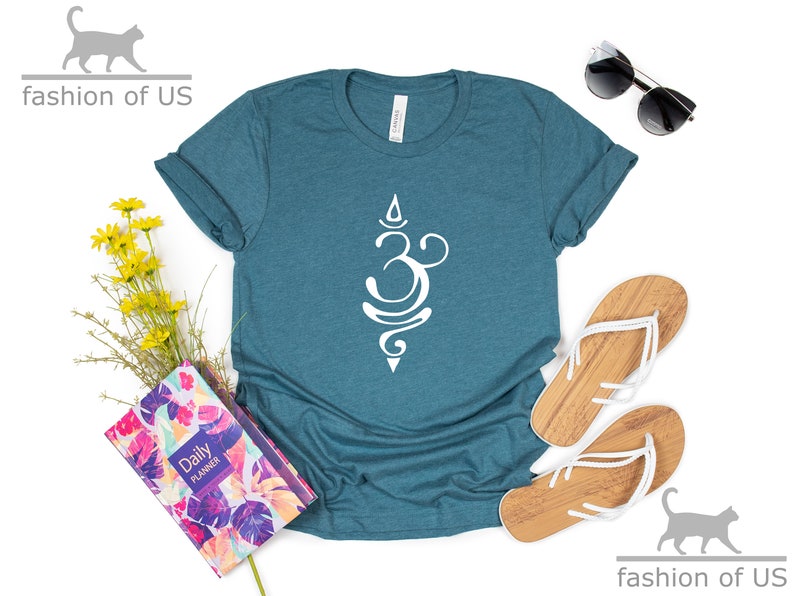 Sanskrit Breathe Symbol Shirt | Yogi Gift Shirt | Zen Tee Shirt | Yoga Breathe Shirt | Sanskrit Shirt | Gift Tees image 2
