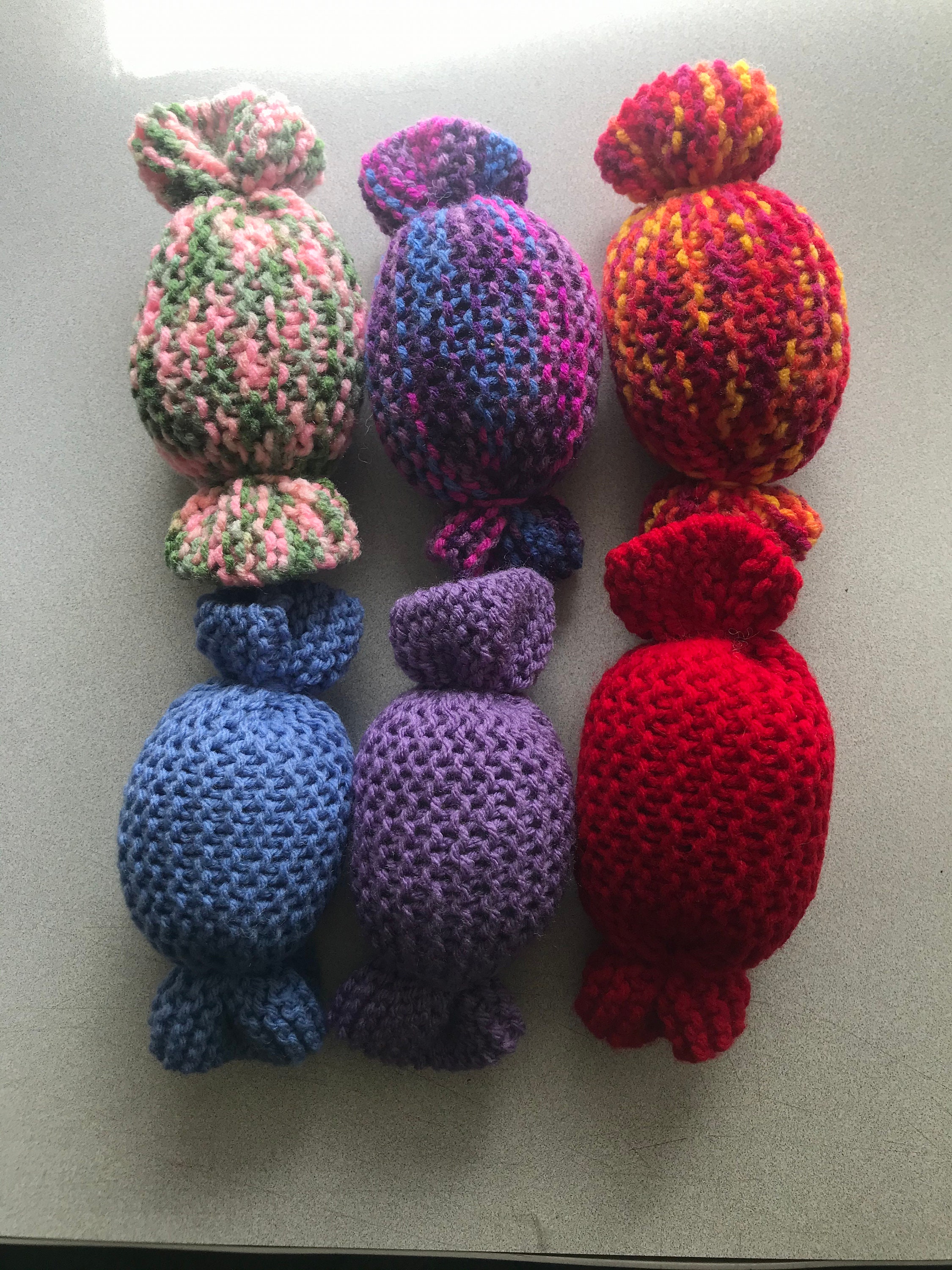 Knit Catnip Toy large Etsy