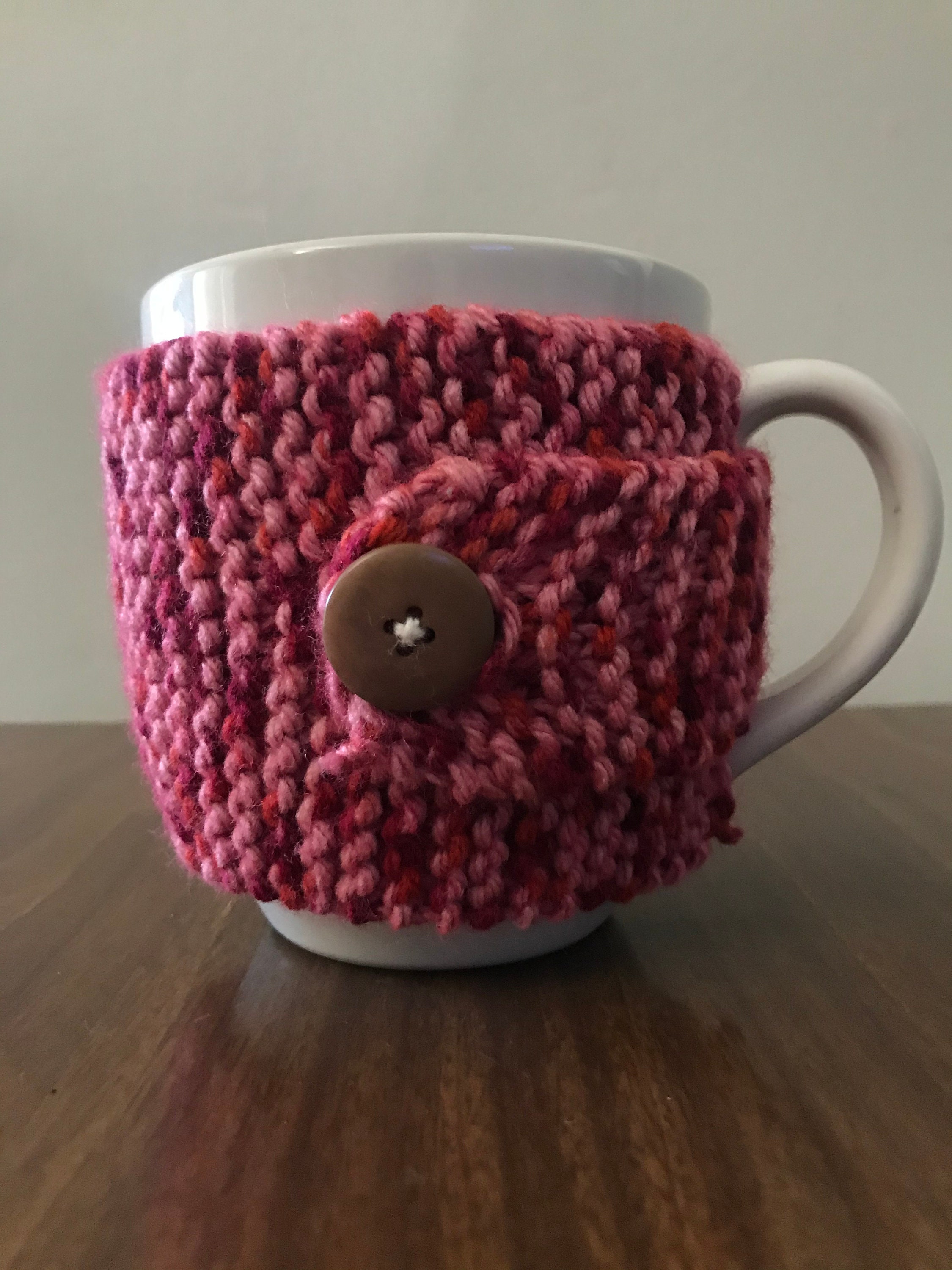 Large Knit Mug Cozy patterns Etsy