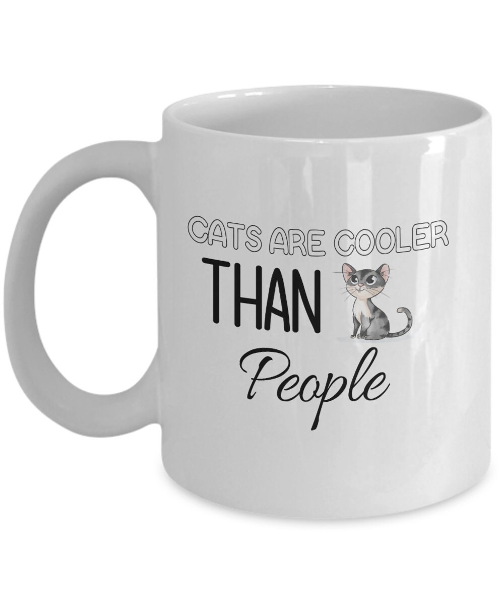 Cat Mug, Funny Cat Mug, Cat Lover Mug, Cat Lover Gift, Cat Lady Mug ...