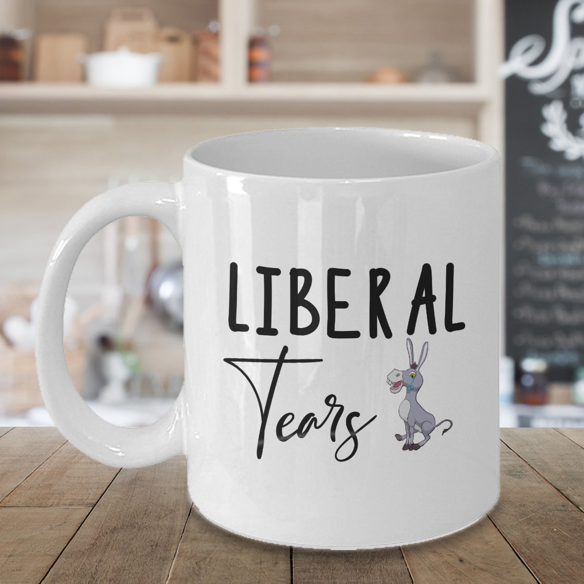 Winston & Bear Liberal Tears Mug - 11oz And 15oz Funny Coffee Mugs - The Best Funny Gift For Friends And Colleagues - Coffee Mugs And Cups With Sayings