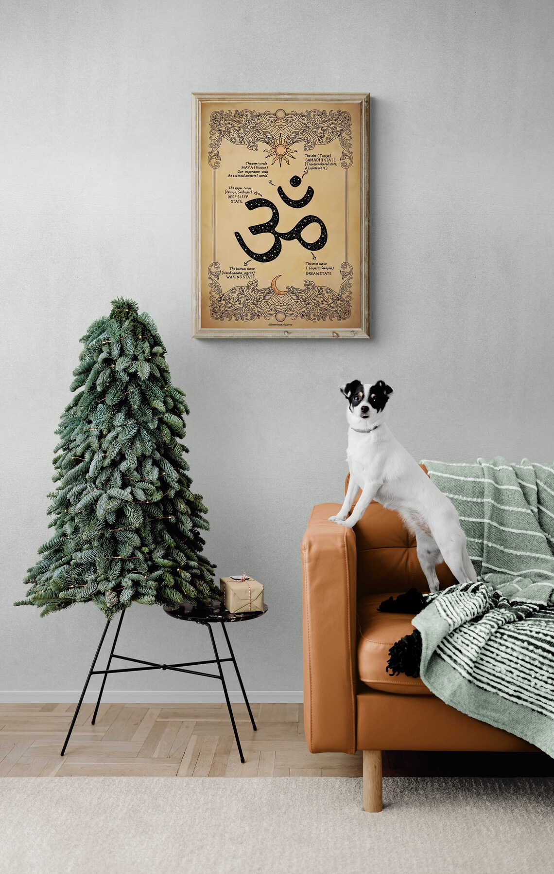 Aum Symbol Meaning Yoga Sacred Geometry Meditation Printable | Etsy