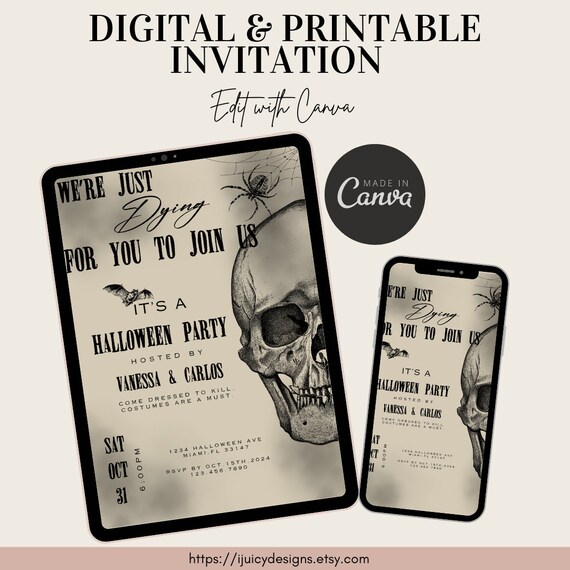 Were Just Dying for You | Digital Invitations | Halloween Party Invitation | Halloween Invitation | Digital Invitations - Etsy Were Just Dying for You | Digital Invitations | Halloween Party Invitation | Halloween Invitation | Digital Invitations - Etsy