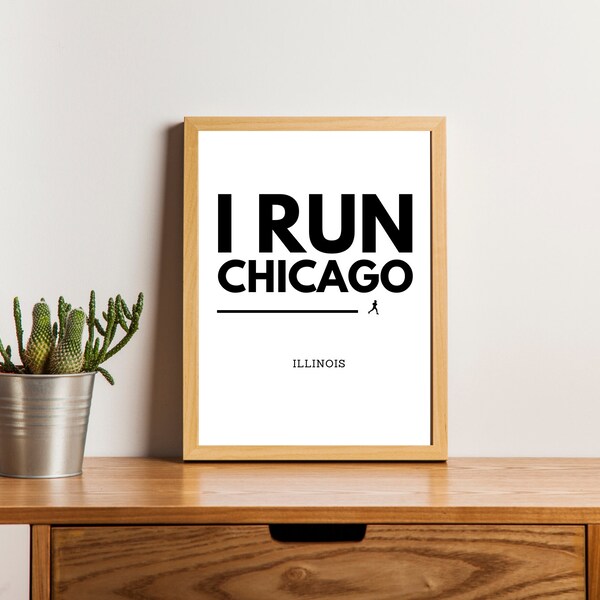 Running Wall Art Etsy