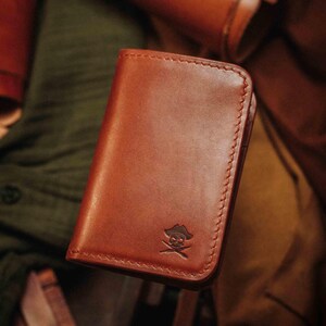 Buccaneer - Cartera de cuero plegable