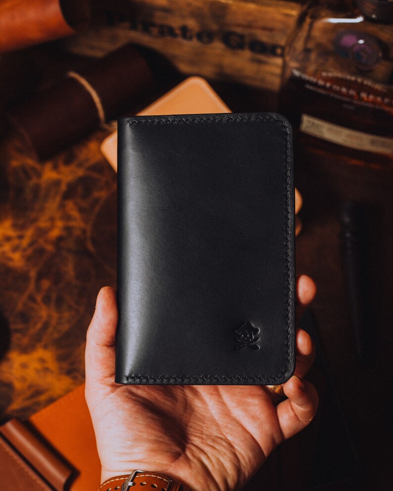 The Quartermaster Passport EDC Leather Travel Wallet Etsy