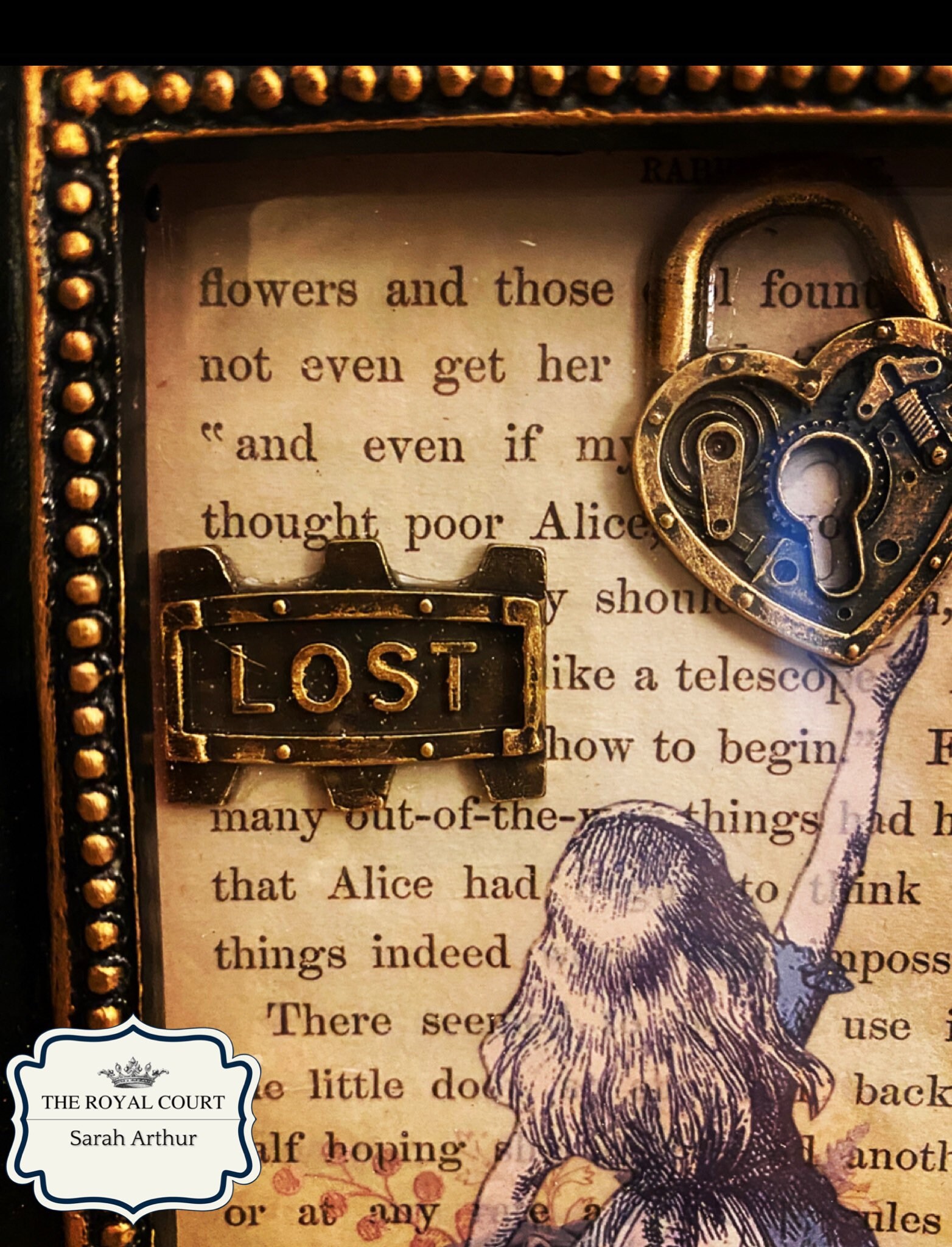 Alice Wonderland Wall Art Design Vintage Wood Wall Art Etsy