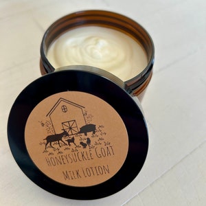 Loción de leche de cabra