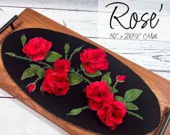 Rose' Kit (Includes Pattern) by Granny's Legacy Wool Applique Embroidery