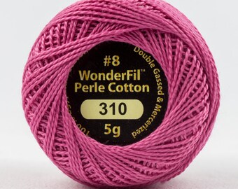 Wonderfil Eleganza Wild Fire Color 224 5g 42 yards Size 8 weight EL5G-224 Sue Spargo Color Palette Embroidery Thread