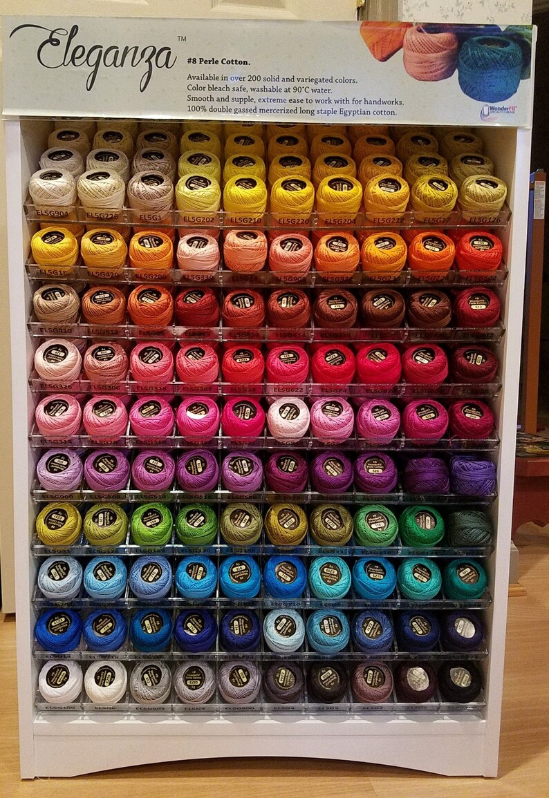 Wonderfil Eleganza Wild Fire Color 224 5g 42 yards Size 8 weight EL5G-224 Sue Spargo Color Palette Embroidery Thread