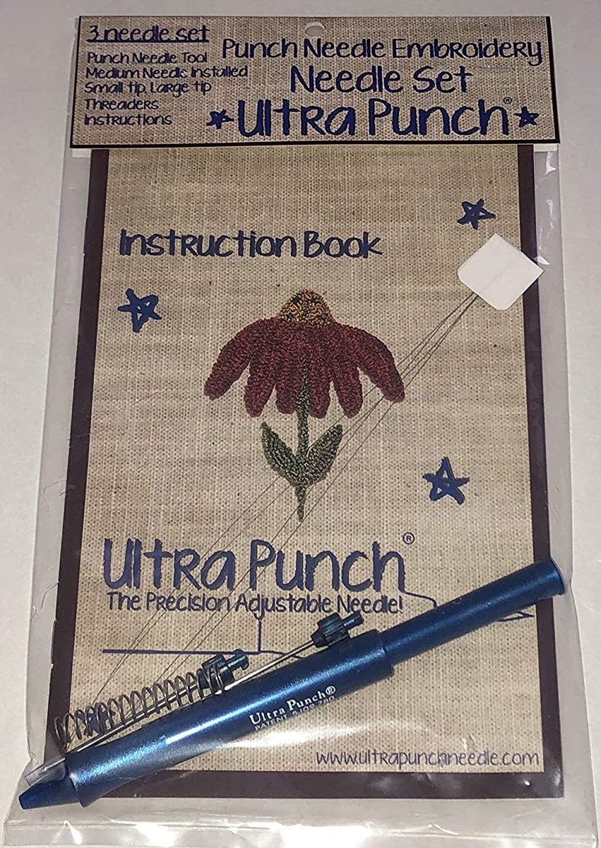 Ultra Punch Needle Set Punchneedle Tool With 3 Needles Punch