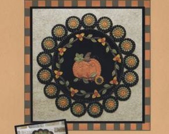 October's Gift Kit (Includes Pattern) Made Using Wool Felt Applique by Kathryn Hecker for Penny Lane Primitives