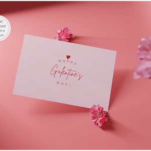 Printable Galentines Day Card Template, Happy Galentines Day Card, Girl Gang, Galentines Card DIGITAL DOWNLOAD