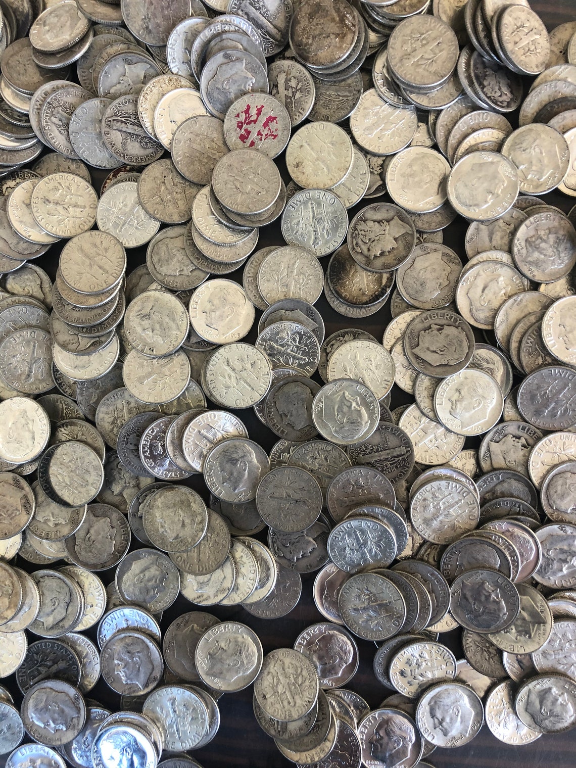 Roll of 90 silver Roosevelt dimes 5.00 Face Value 50