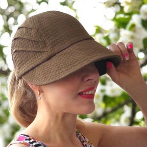 S M L Wide Brim Baseball Cap Adjustable Sun Hat for Women, Summer Hat for Women, Beach Hat for Women, Foldable Hat, Gift for Her
