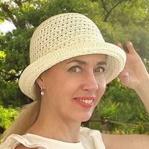 Summer Cloche Hats, Short Brim Hat Bucket Hat Women Summer Hats Sunhats Women Ladies Sun Hats Feminine 1920s Hats for Women Gift For Her