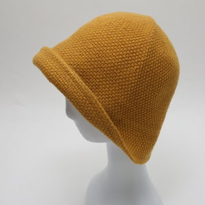 Bucket Hat for Women, Women Hats for Fall and Spring, Cloche Hats for Women, Foldable Bucket, Yellow Hat, Holiday Gift