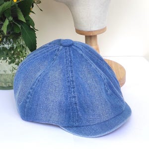 Denim Newsboy Cap Newsboy Hat for Men Women, Unisex Oversize Spring Summer Fall Hat for Men Women Baker Boy Hat, Holiday Gift Gift for Her