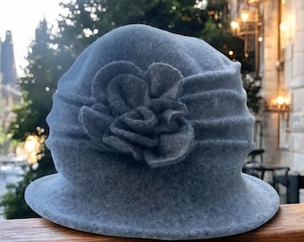 Wool cloche hat uk online