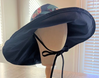Oversized Brim UV Protection Hat - Lightweight Breathable Sun Hat for Women - Perfect for Beach, Gardening and Outdoors Headwear