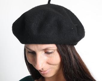 Vintage Women Lady Wool French Berets Beret Tam Beanie Cap Slouch Hat MA Vintage Women Lady Wool French Berets Beret Tam Beanie Cap Slouch Hat MA