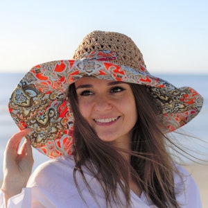 Packable Beach Hat 