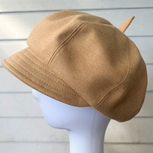 Handmade Newsboy Cap, Oversized Cotton Hat for Man Women, Oversized Newsboy Hat, Slouchy Newsboy Cap, Vintage Retro Style, Best gift