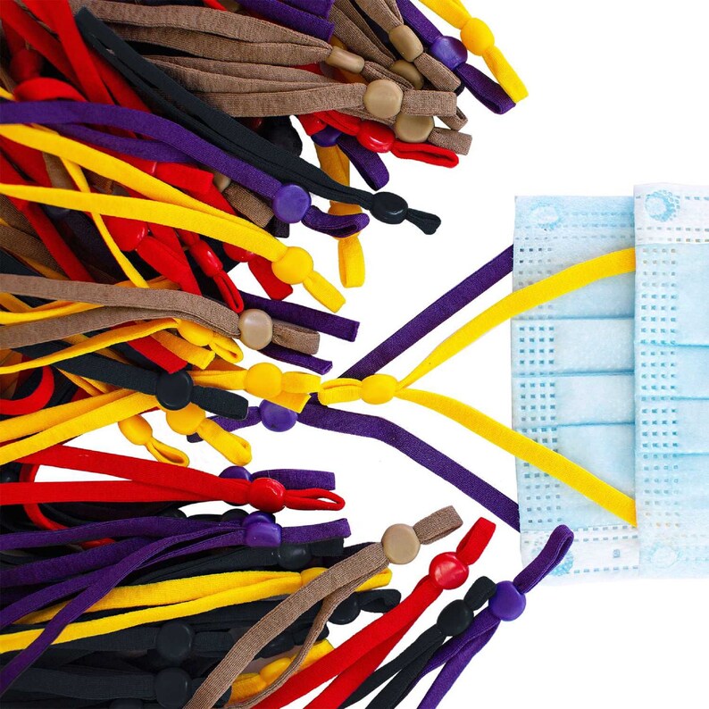 Adjustable Elastic Bands for Face Mask Flat Elastic Straps Etsy