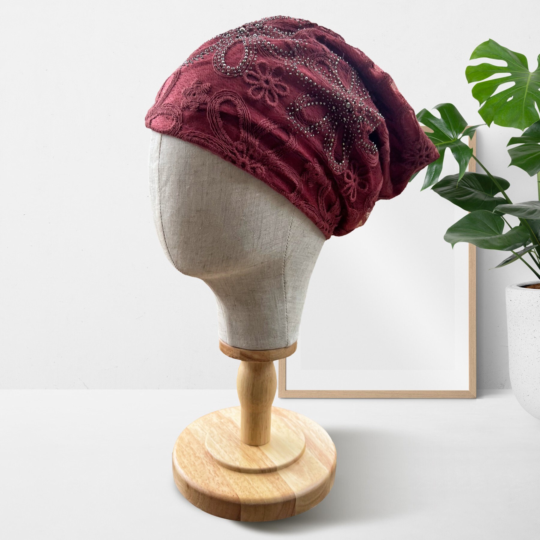 Spring Beanie Embroidered Beanie Ultra Soft Cotton Beanie - Lightweight Spring Hat ...