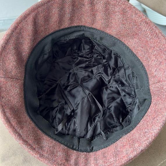 Elegant Wool Fall Winter Hat Felt Floral Neutral Solid Color  display picture 2