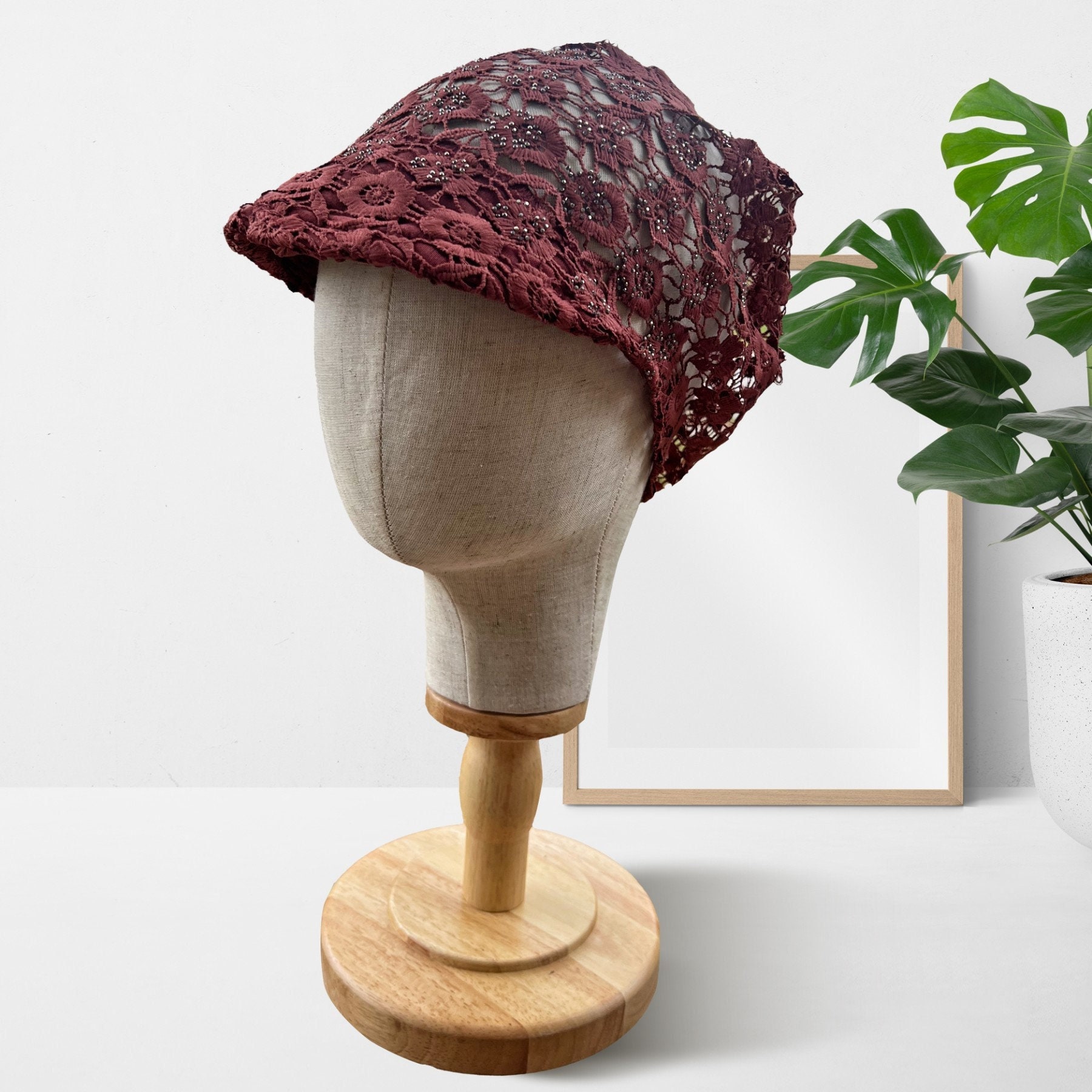 1512 Woven Beret Hat For Women Vintage Spring Summer Travel Hat Comfortable Sumolux Women Beret Hat French Vintage Floral Wool Dress  main image 2
