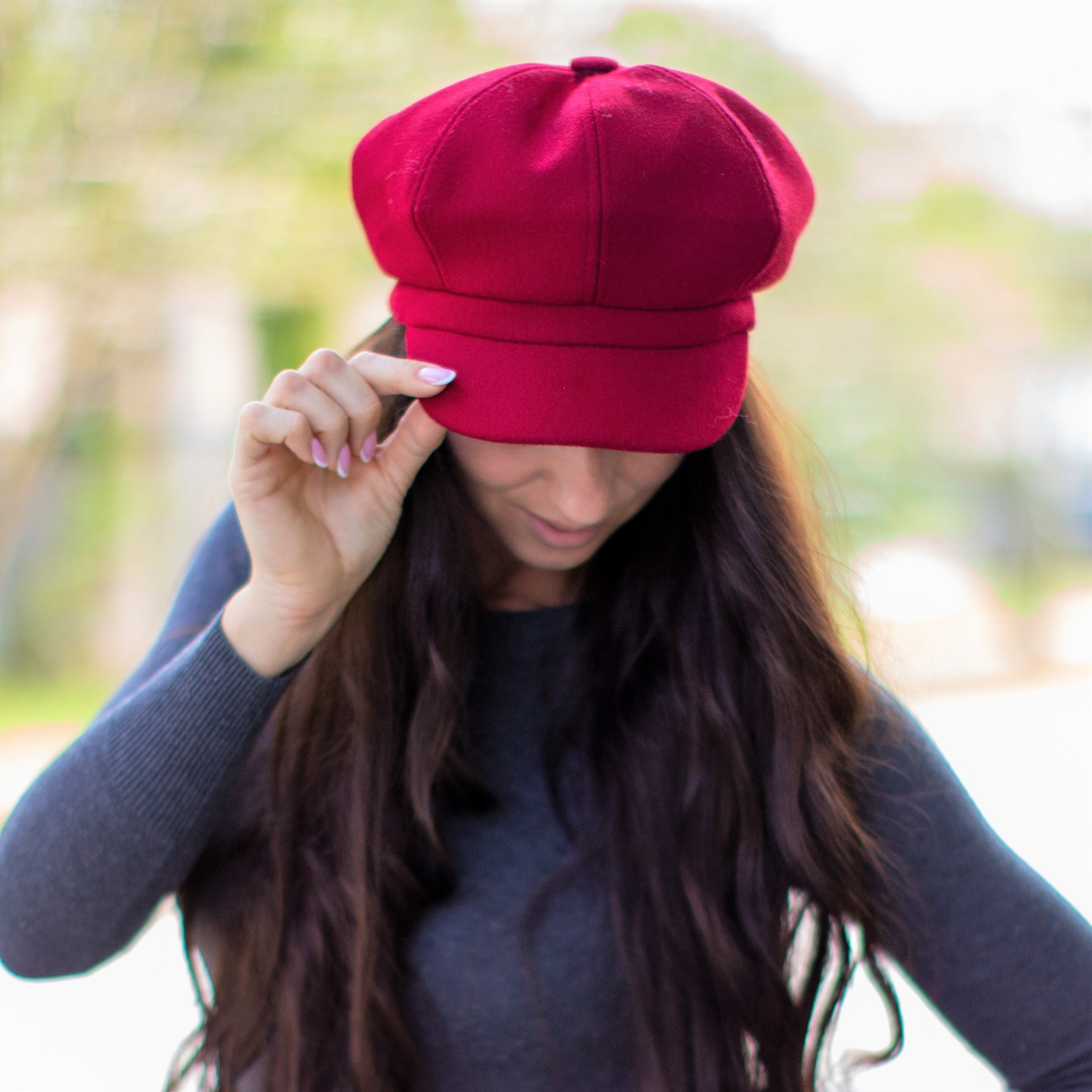 帽子 Little suzie  wool bonnet 帽子 Little suzie wool bonnet 帽子 Little suzie wool bonnet