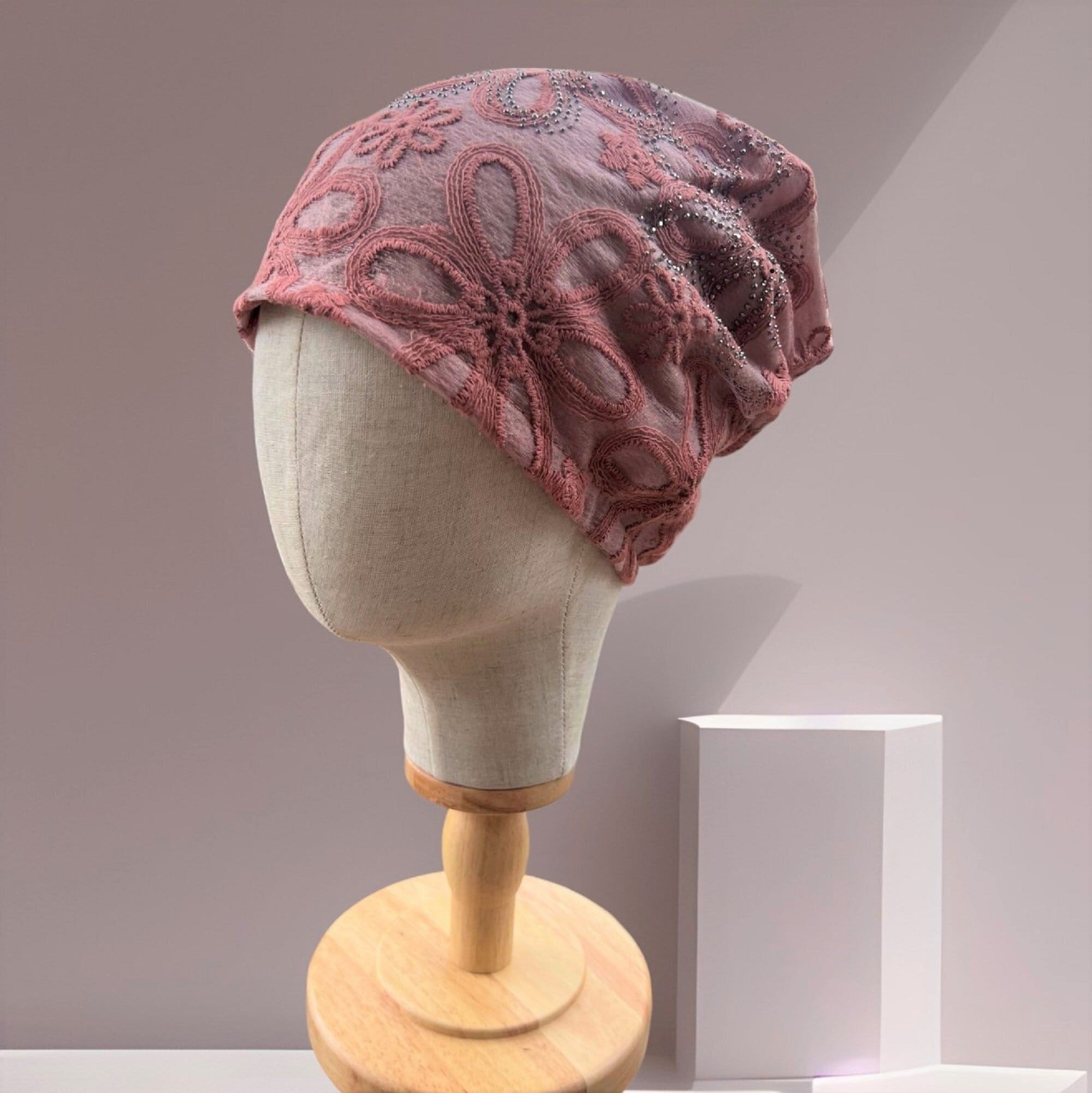 Spring Beanie Embroidered Beanie Ultra Soft Cotton Beanie - Lightweight Spring Hat ...