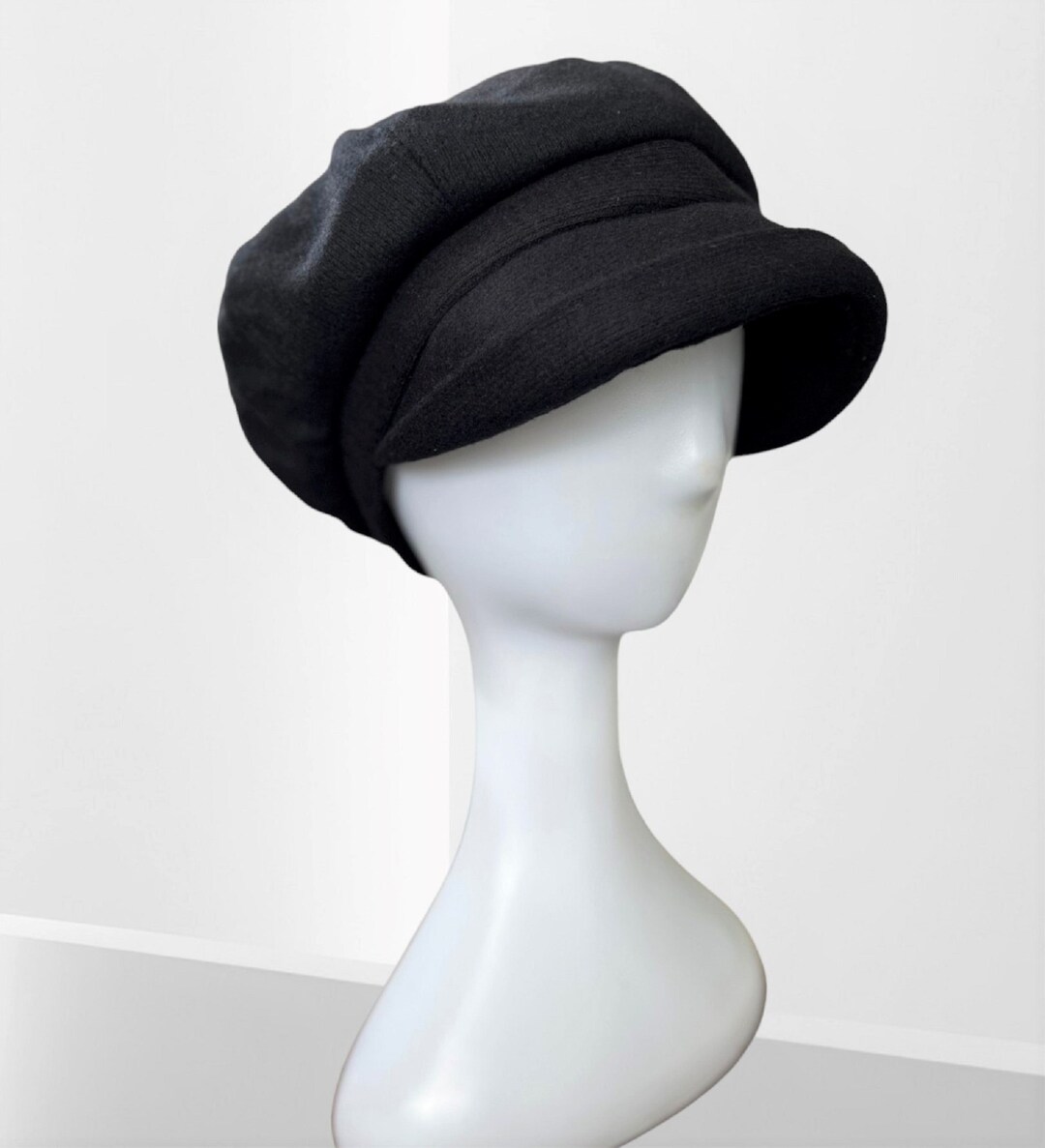 Simple Woolen Berets for Women Show Face Small Spring and Autumn Casual Versatile Retro Newsboy Hats