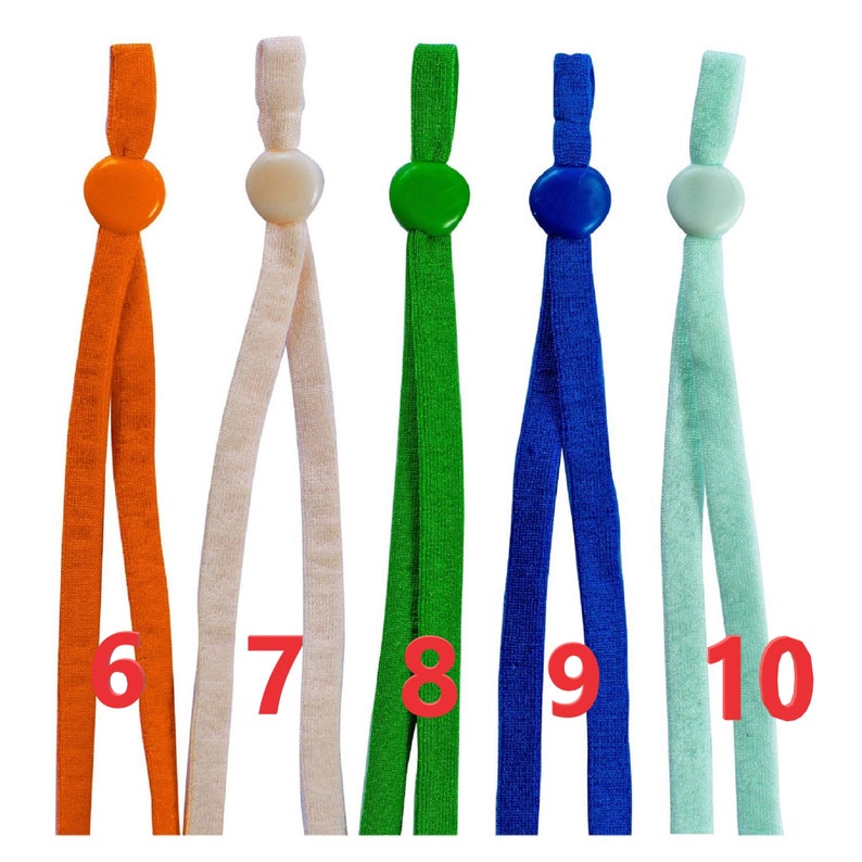Adjustable Elastic Bands for Face Mask Flat Elastic Straps Etsy