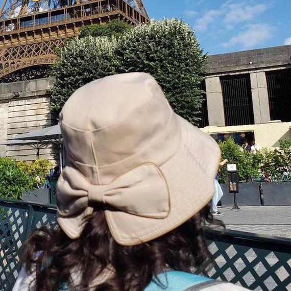 1920s Vintage Cloche Bucket Hat Packable Ladies Church Derby  display picture 3