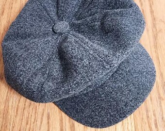 Classic Girls Newsboy Hat, Flat Beret Panel Warm Soft Cozy