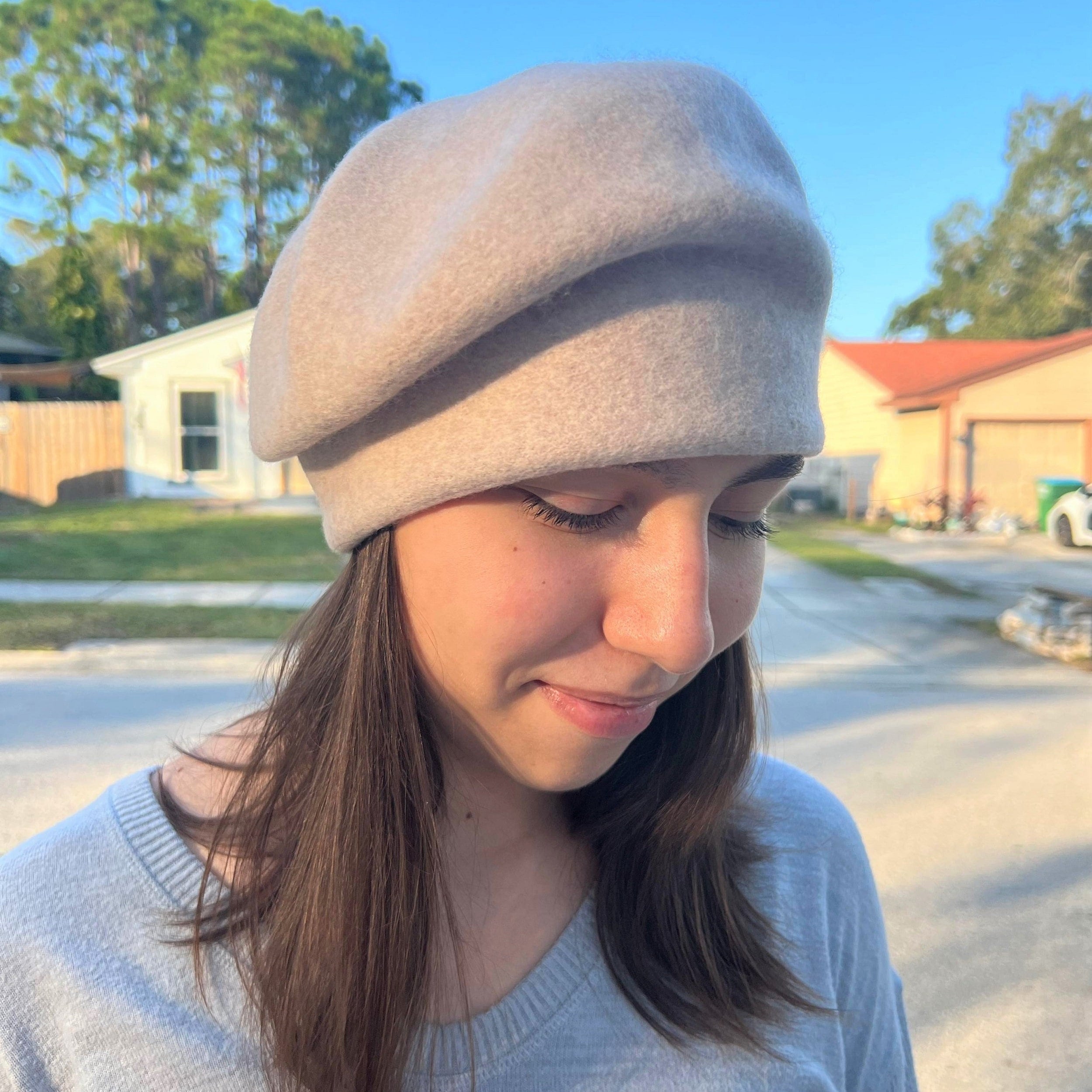 Women's Hats Summer French Beret Hat Lightweight Breathable