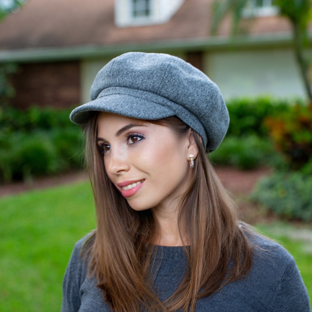 Womens Baker Boy Cap, Newsboy Newsie Paperboy Fiddler Cabbie Womens Baker Boy Cap, Newsboy Newsie Paperboy Fiddler Cabbie