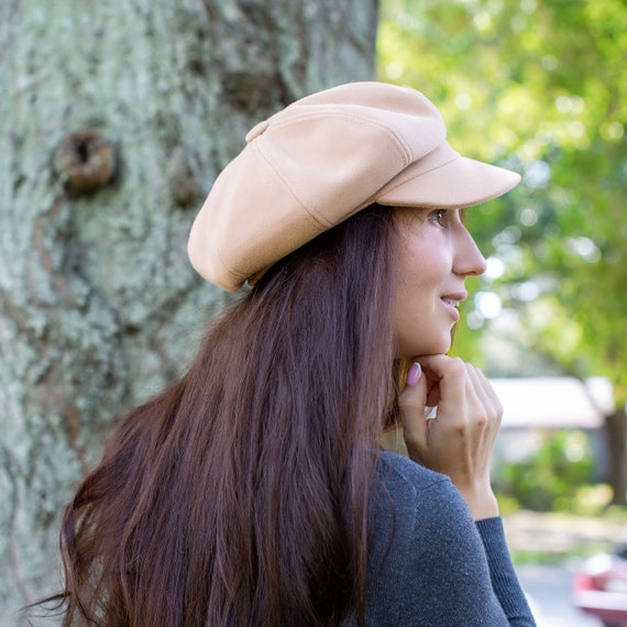 Womens Baker Boy Cap, Newsboy Newsie Paperboy Fiddler Cabbie  display picture 2