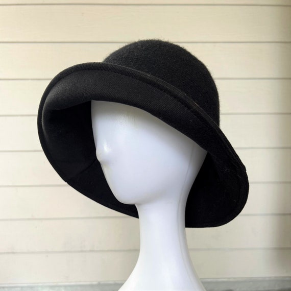 Handmade Wool Hat, Foldable Ladies Hat, Fall Winter Hat for  display picture 2